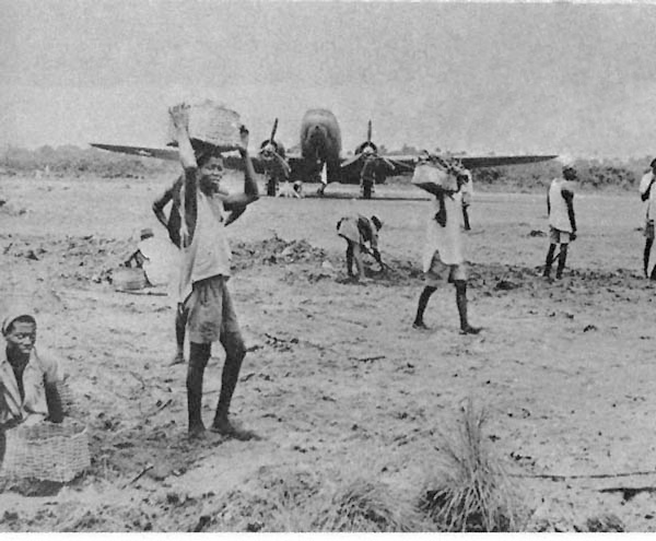 African air field WWII
