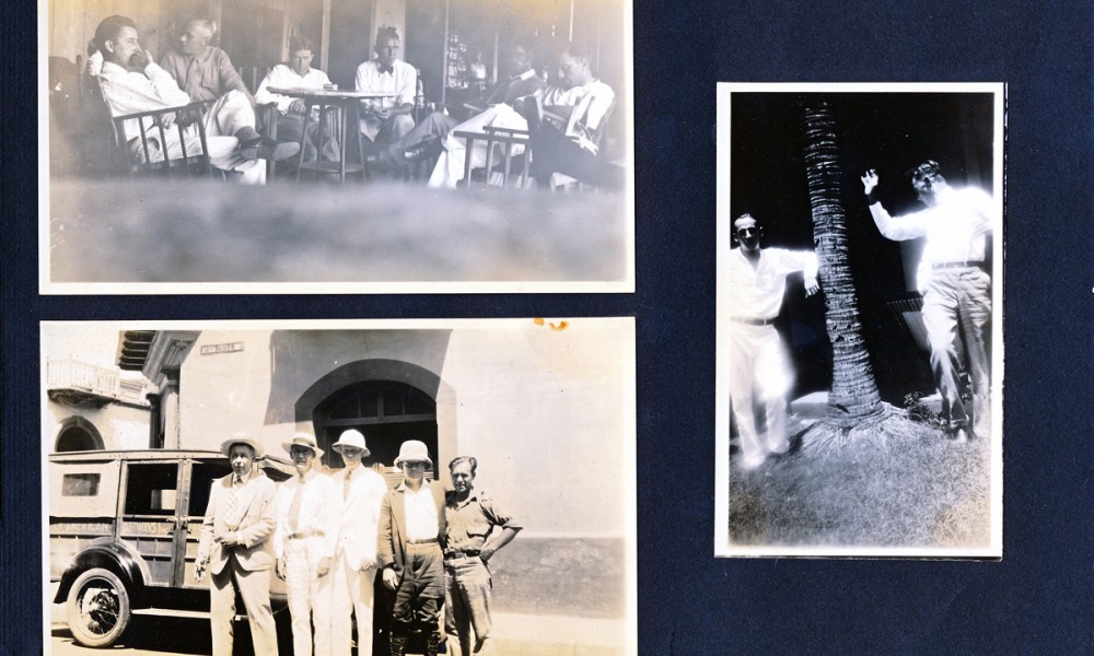 Panama Canal Zone album photographs from the early days of Pan American Airways