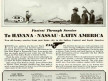 Pan Am Early Ad for Flights to Cuba