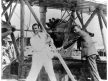 Pan Am&#039;s Juan Trippe with Charles Lindbergh and a Sikorsky S-38