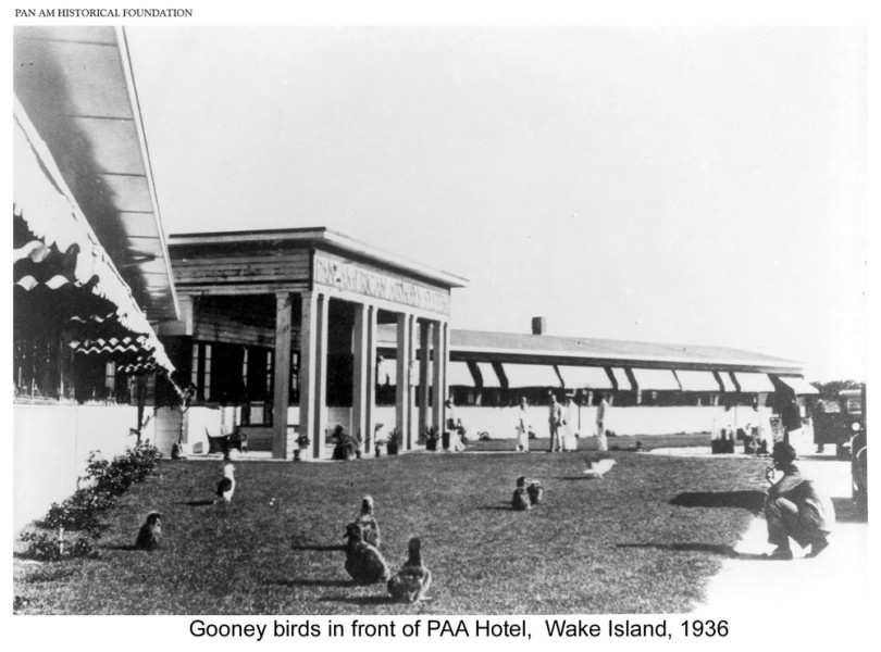 Pan Am's Wake Island Hotel, 1936