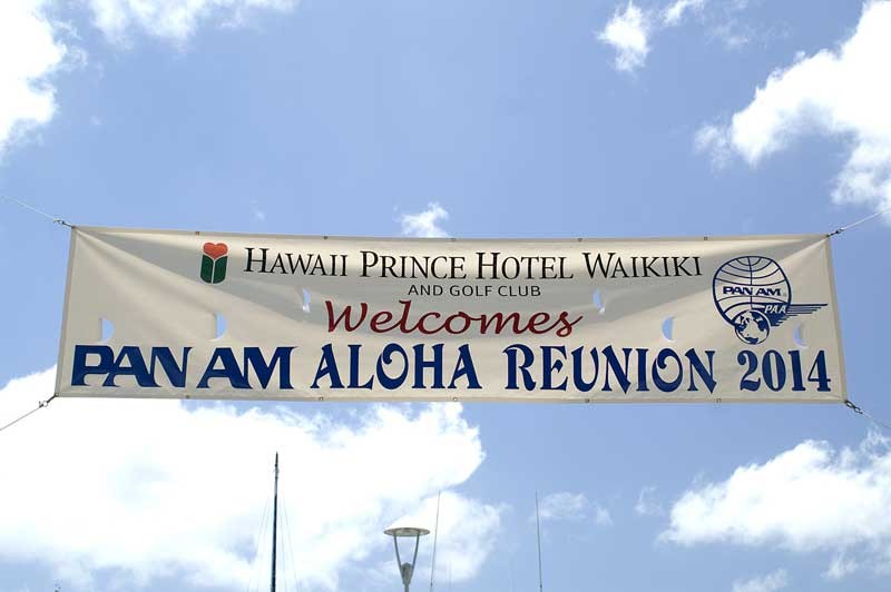 Pan Am Aloha Reunion, Hawaii, 2014, photo by Robert Genna
