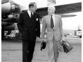 Pan Am&#039;s Harold Gray with William Langhorne Bond, CNAC (China National Aviation Corporation)