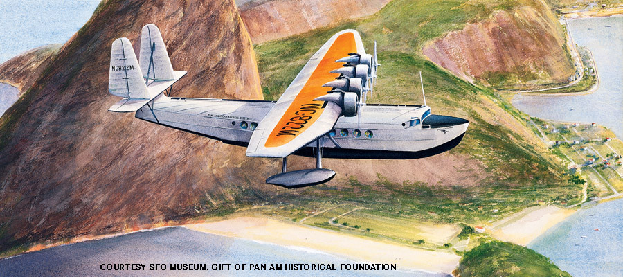 August 18, 1934  Sikorsky S-42 Brazilian Clipper arrives in Rio de Janiero to be christened by the wife of Brazilian President Vargas.