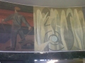 James Brooks mural, Marine Air Terminal (MAT), LaGuardia Airport, mural detail