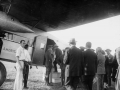 Boarding a Pan Am Fokker aircraft, Cuba