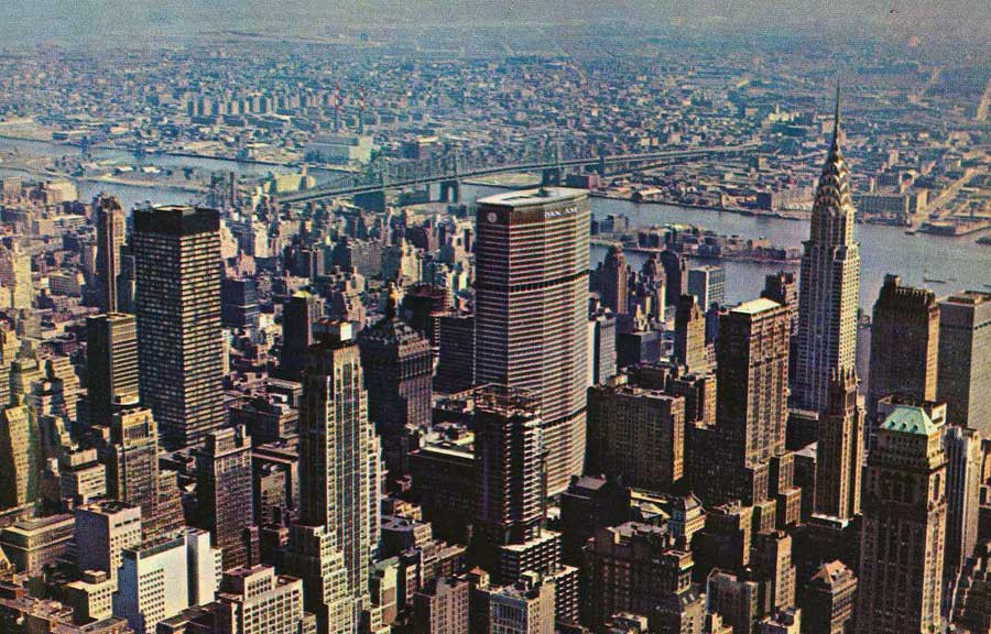 Postcard of the Pan Am Building, New York City