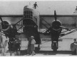 Pan American Africa: A Free French Farnum aircraft being refueled at El Fasher