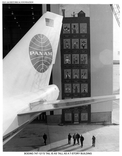 Pan Am, Boeing, 747, Tail