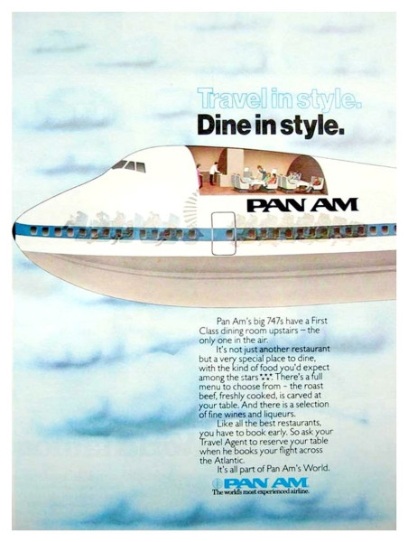 Pan Am, Cutaway, Boeing, 747, 1970