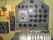 Flight engineer panel: Pan Am Boeing 314 flying boat at Foynes Museum