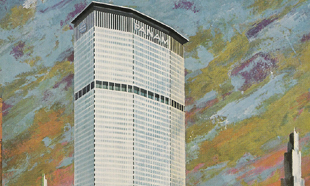 The Pan Am Building at 200 Park Avenue, opened in March 1963, with some intriguing real estate history.