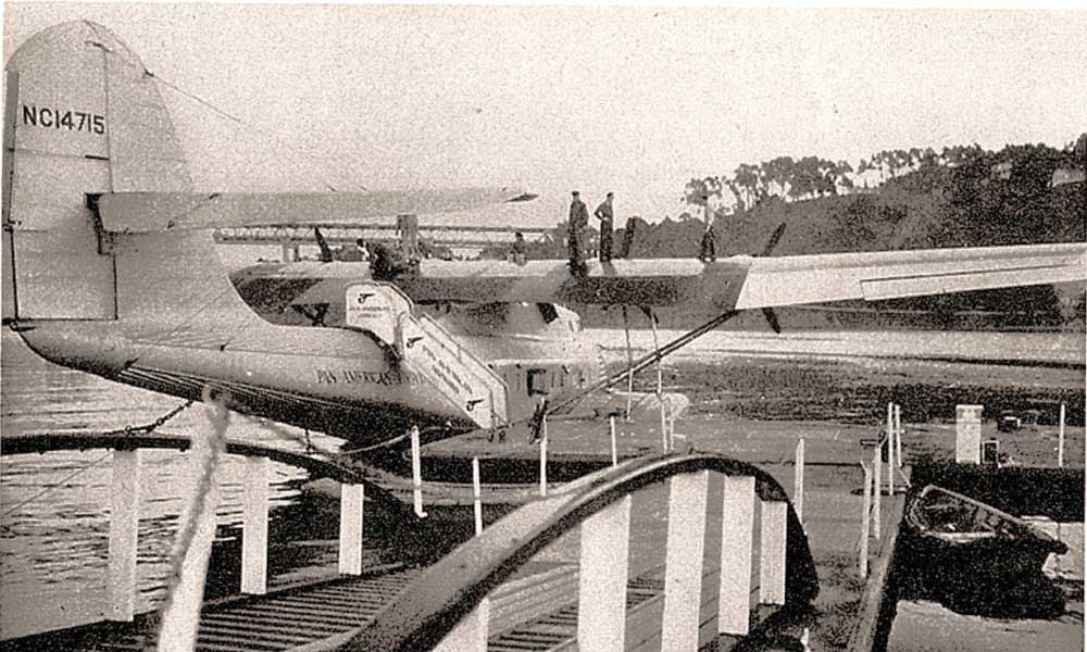 The Philippine Clipper, a heroic flying boat